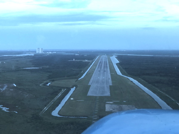 Space Shuttle Landing Facility (KTTS) Low Approach